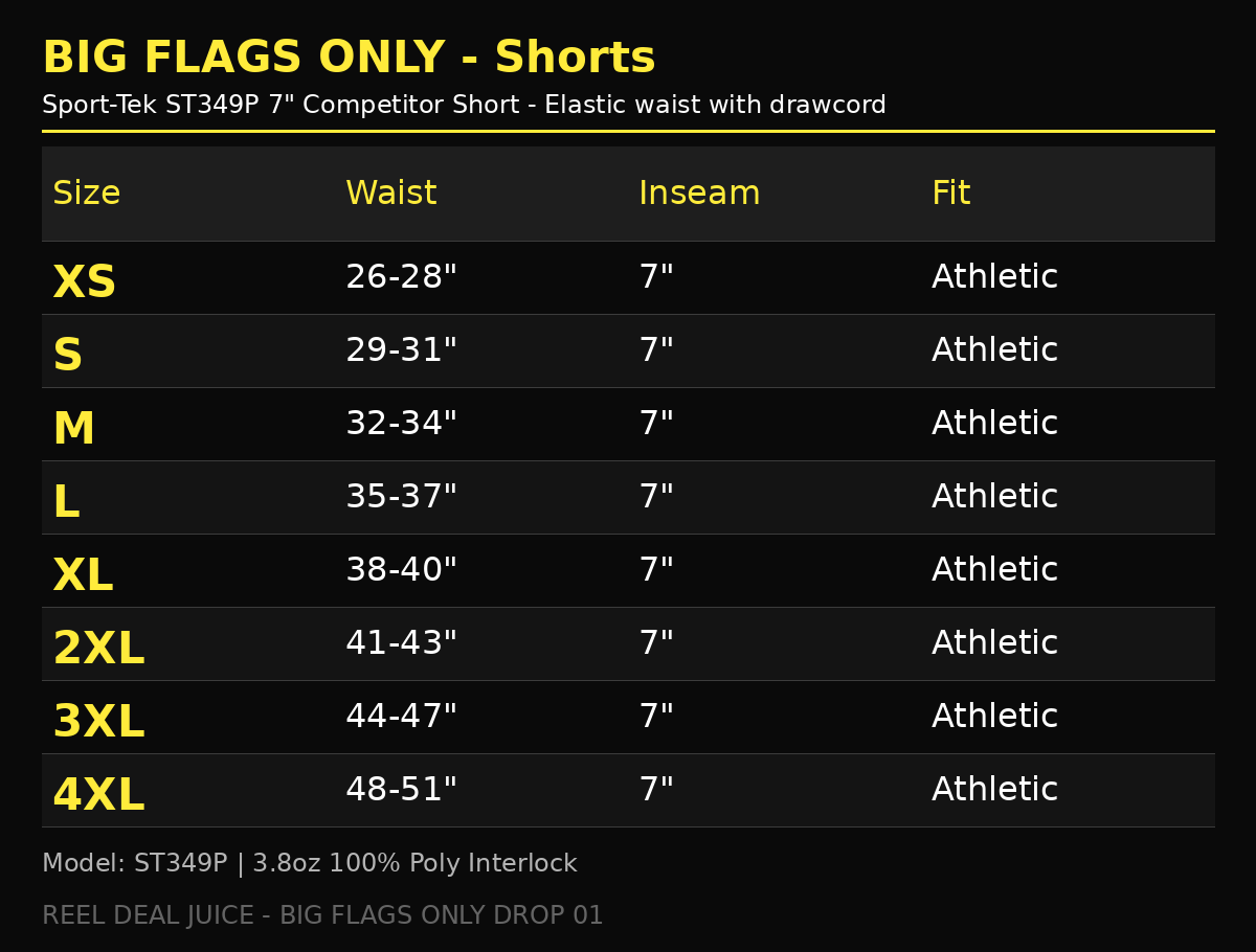 BIG FLAGS ONLY - Shorts
